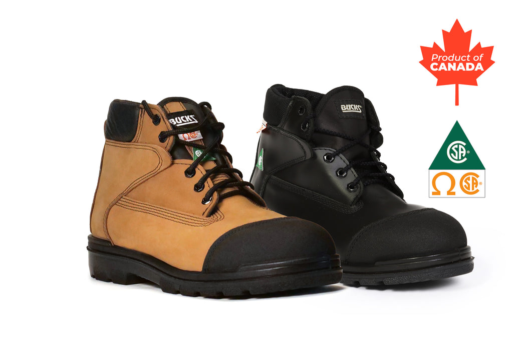 Bucks® Scout- 6" Lace-up CSA Steel-toe Work Boot