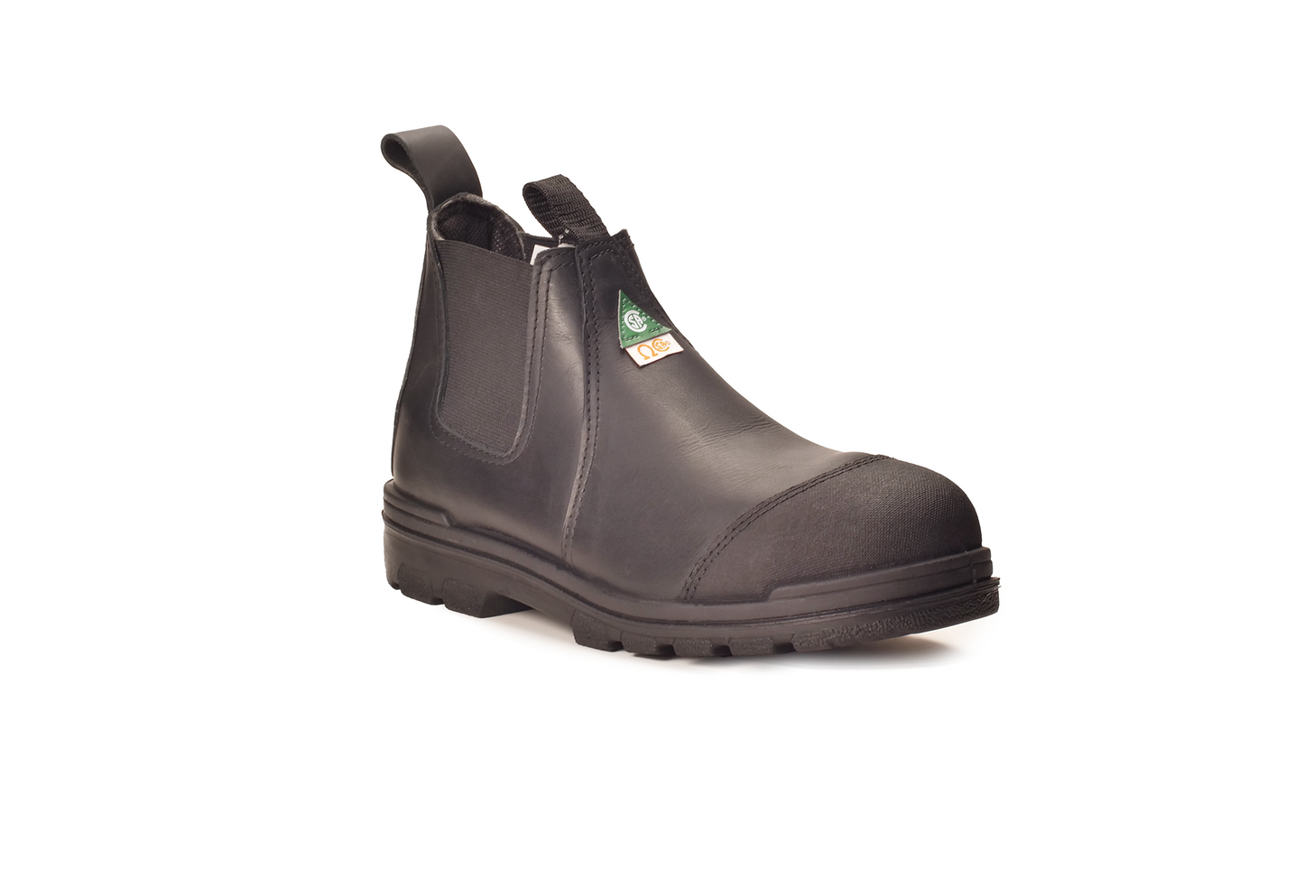 Black non steel toe work boots best sale